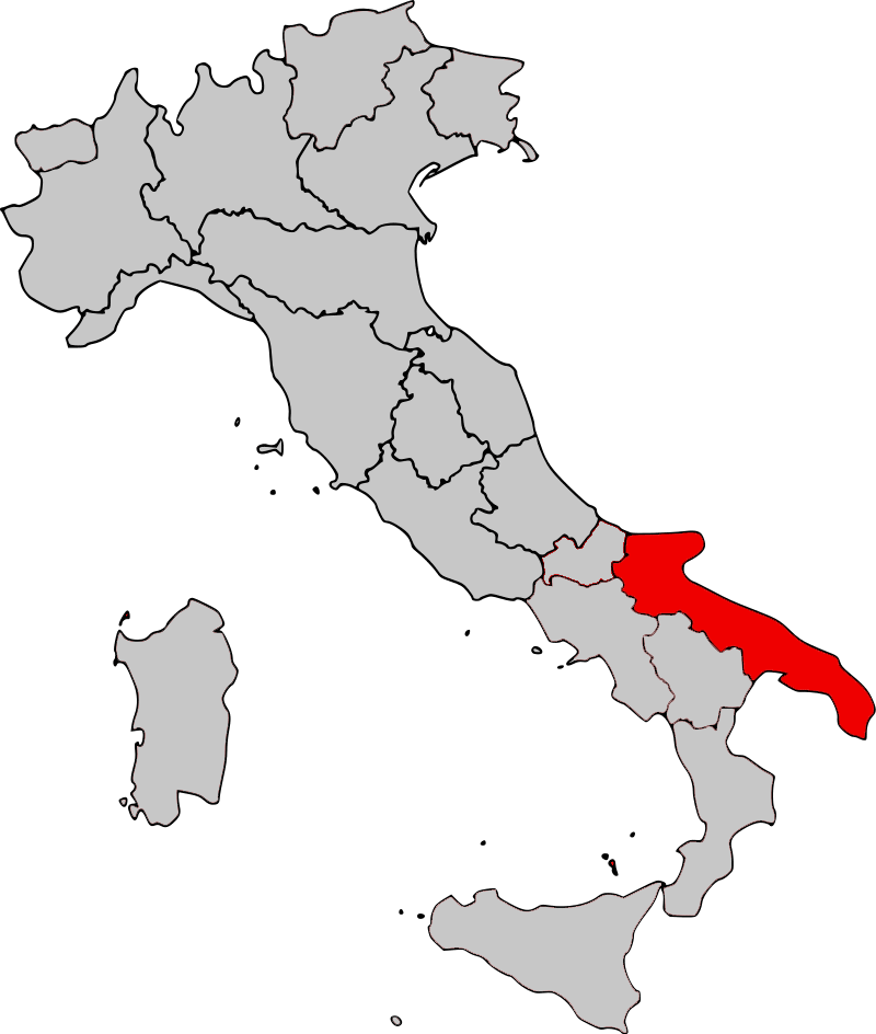 Регион Апулия Италия. Регион Апулия Италия на карте. Пуглия Италия на карте. Апулия Италия на карте.