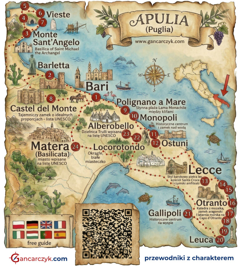 Apulia (Puglia): attractions, MAP and sightseeing plan [2026] What to ...