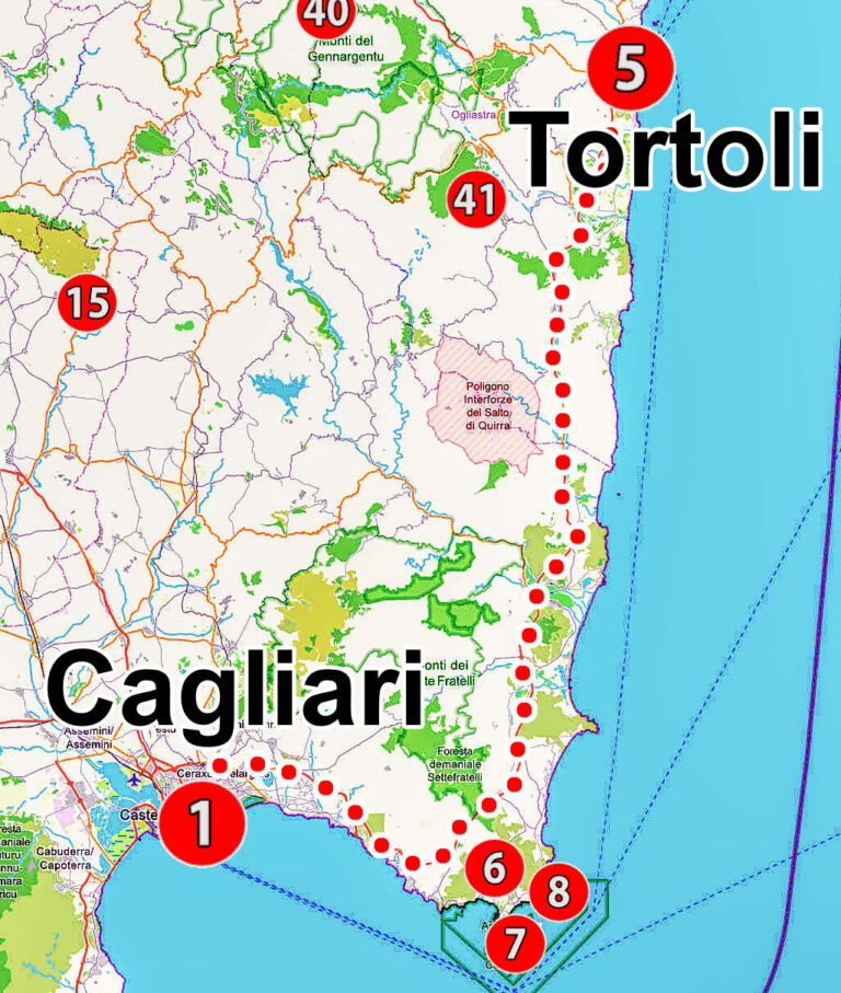 Sardinië: kaart, GPS en sightseeingplan [2026]. Wat te zien? – Gancarczyk
