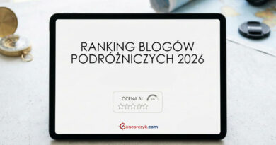 Najlepsze blogi podróżnicze 2026 – ranking AI i moje subiektywne oceny [WIDEO]