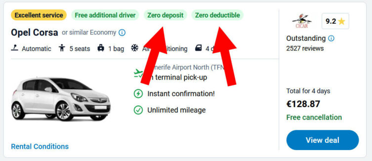 Oferta wynajmu auta bez kaucji, karty kredytowej i bez odpowiedzialności materialnej
